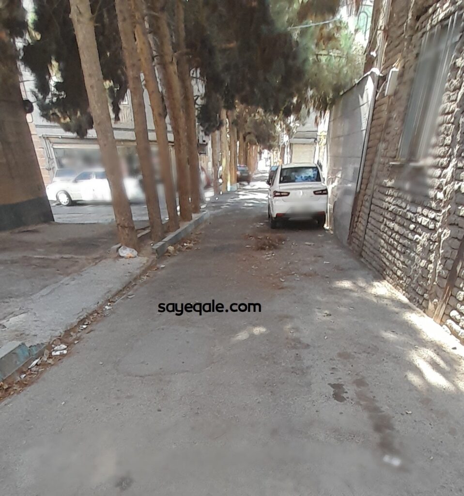 کوچه درختی شهر قدس (1)